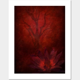 Lotus flower Posters and Art